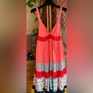 Johnny Was silk dress XS